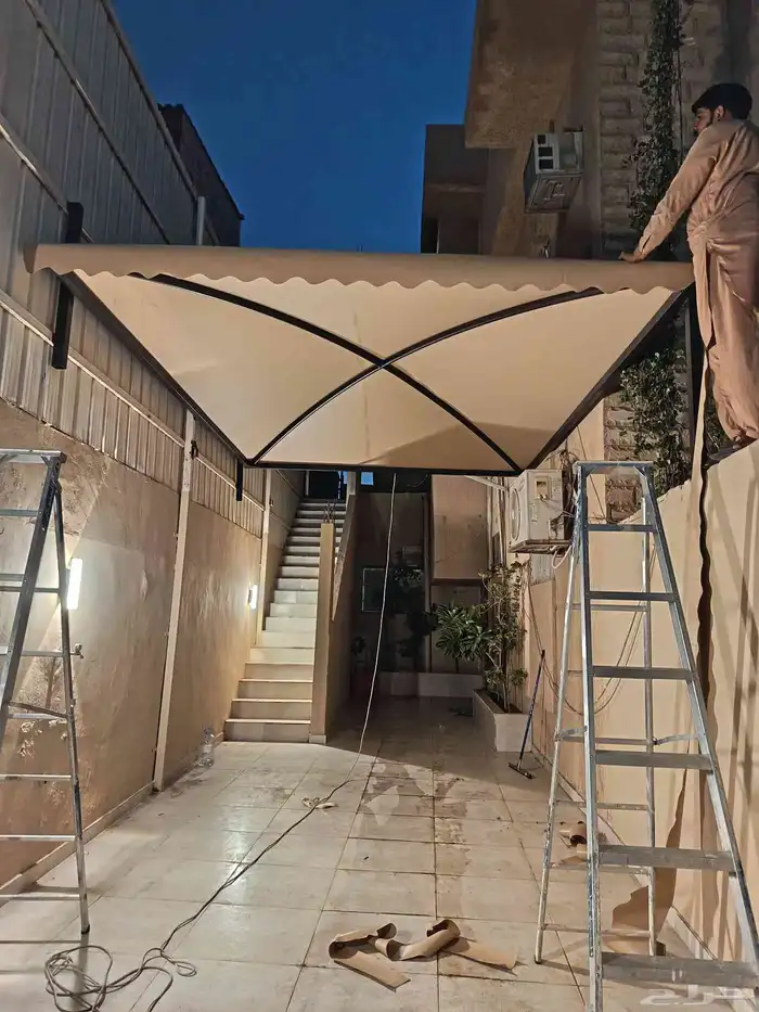 حداد شبابيك أبواب سندويتش مظلات فاخره 0