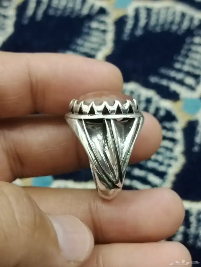 خاتم فضه بحجر العقيق 6