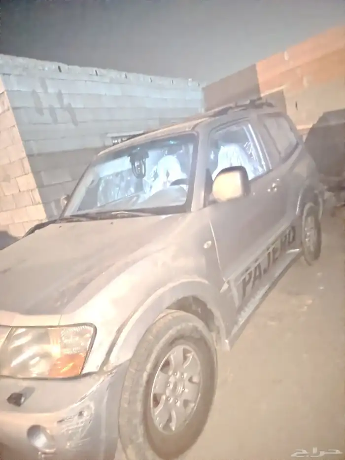 سياره مستبيشي باجيرو ربع 2006 نضيفه 1