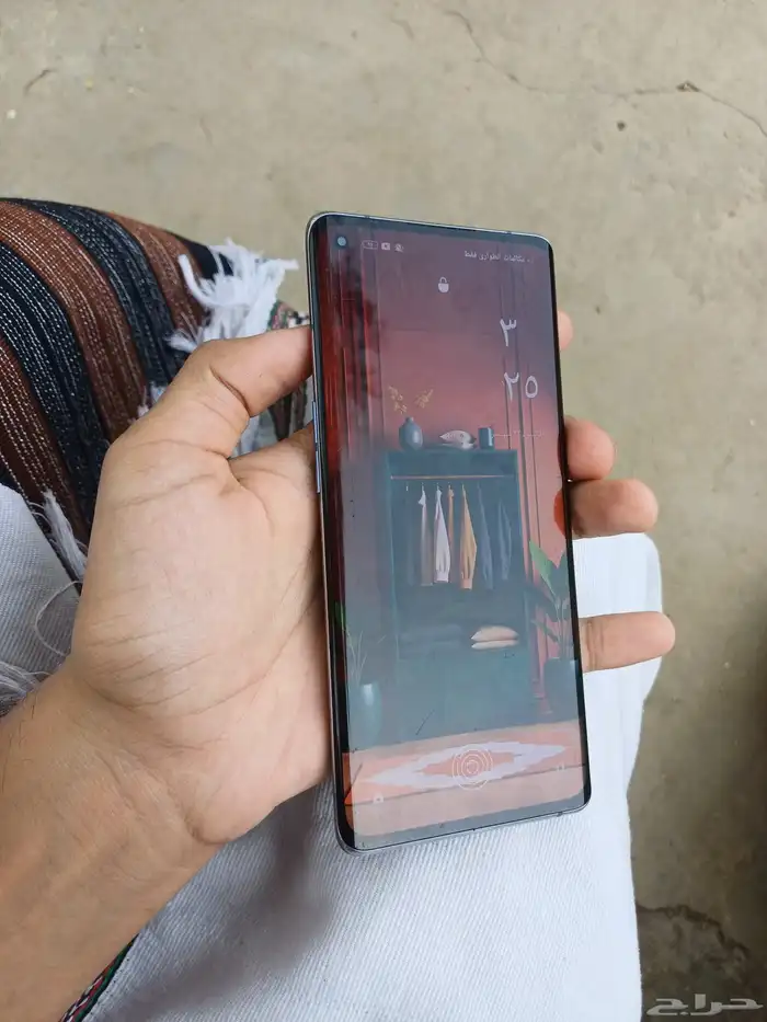 جوال Oppo Reno6 Pro 5G مستخدم البطارية 4500 3