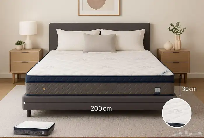 مرتبة ريلاكس ماكس الفندقيه بوكيت اسبرنج بنظام عزل الحركه 2