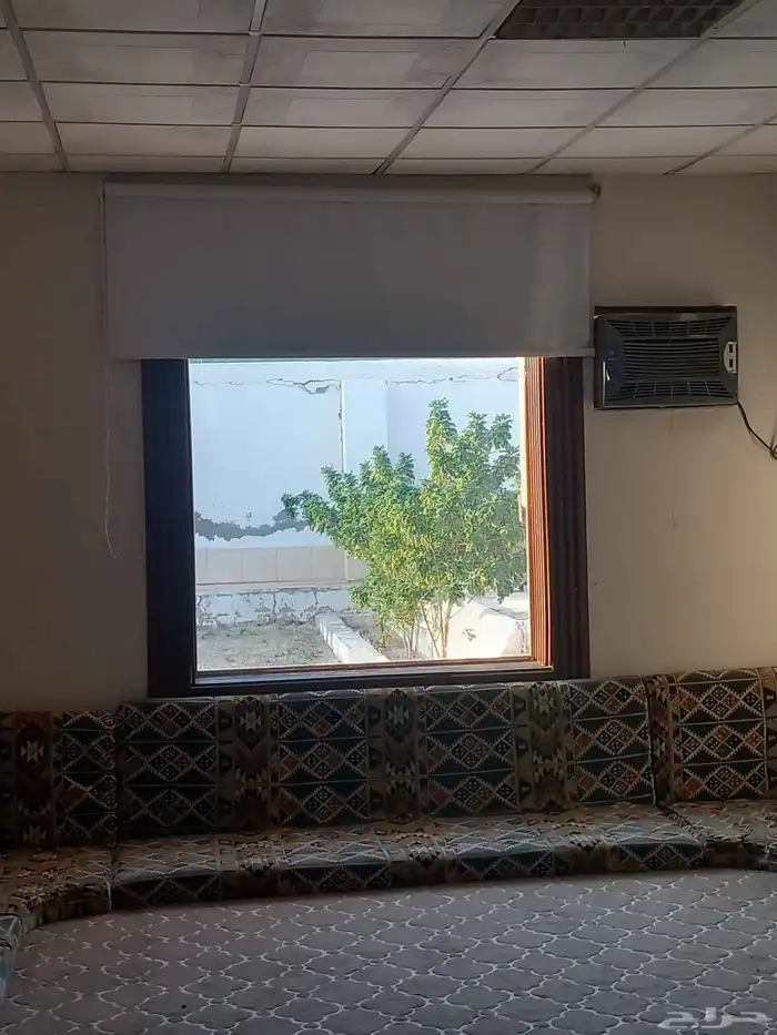 استراحه قسمين للايجار اليومي مع مسبح بالساعه العمق 2 متر 6 9