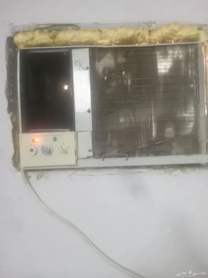 مكيف شباك نضيف ويبرد ماطور صغير لا يشكو من شي 0