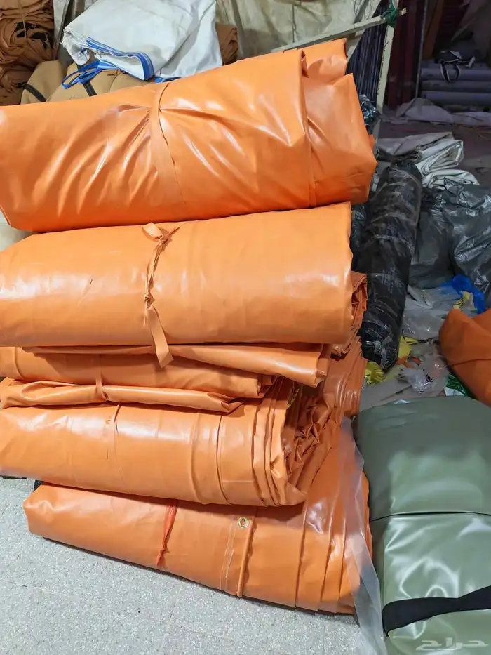 تفصيل شراع بي في سي جلد 680جرام 8