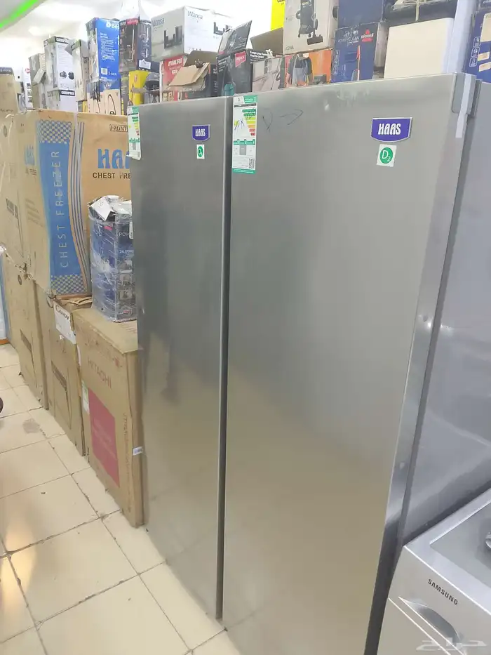 ثلاجات وفريزرات جديد استوك بسعر مخفض 25