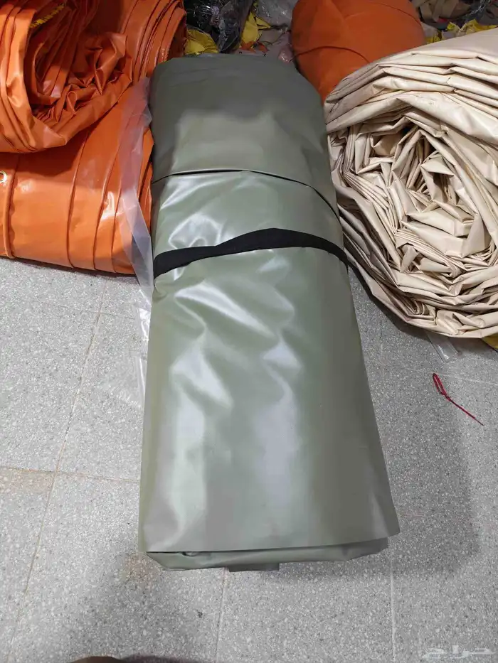 تفصيل شراع بي في سي جلد 680جرام 7