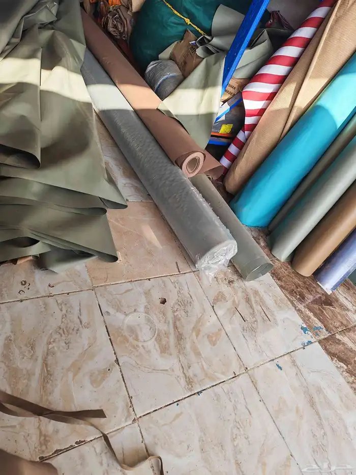 تفصيل شراع بي في سي جلد 680جرام 0