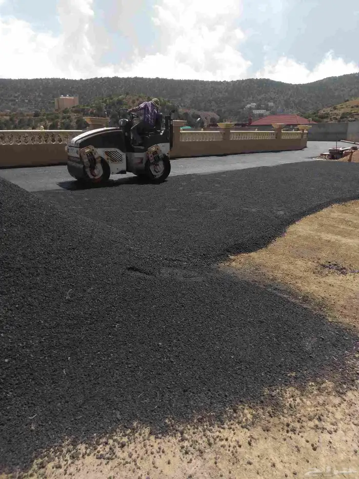 مقاول اسفلت اعمال زفلتة بالمواصفات المطلوبة 1
