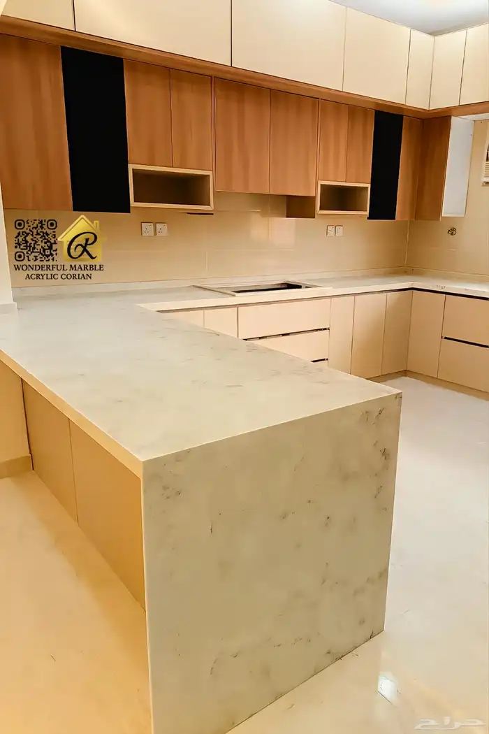 كونترات رخام صناعي كورين اكريليك 0