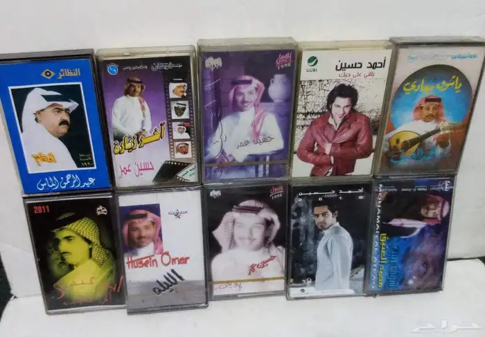 اشرطه كاسيت فنانين اصليه للبيع 4