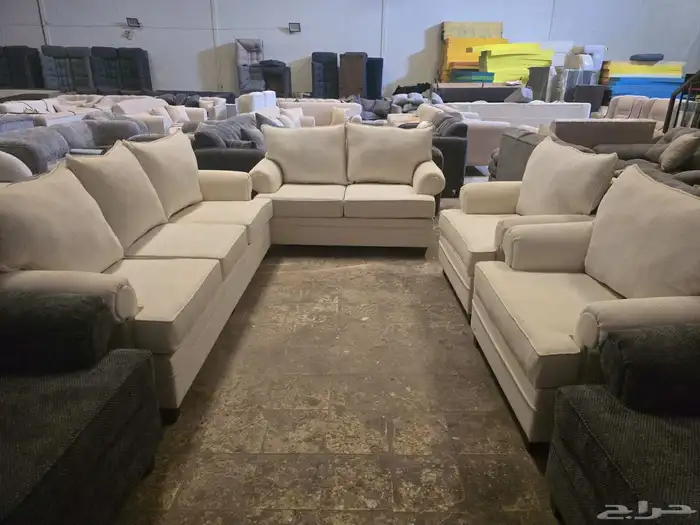 كنب جديد جاهز وبسعر المصنع شامل التوصيل 9