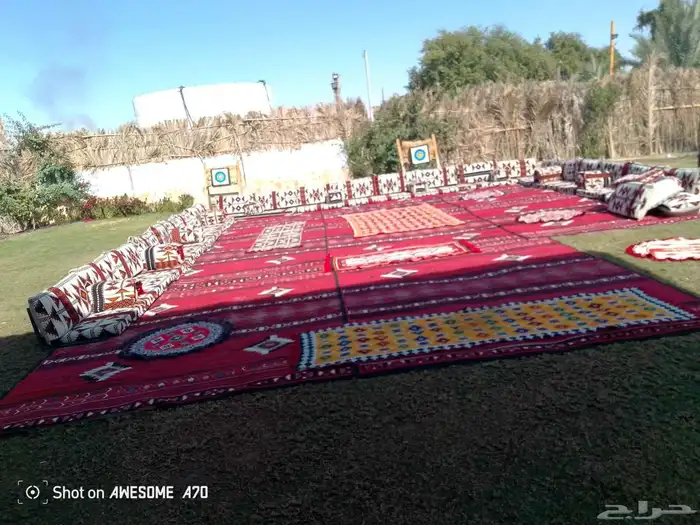 تاجير طاوله الطعام بانواعها تاجيرجلسات شعبيه تاجير خيام تاجي 9