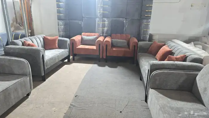 كنب جديد جاهز وبسعر المصنع شامل التوصيل 7