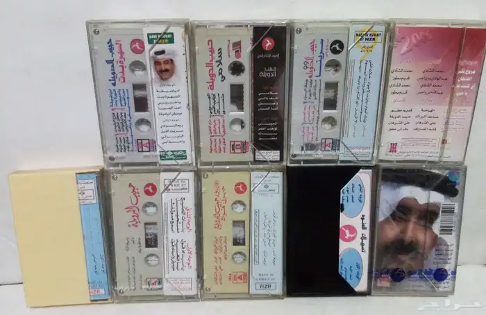 اشرطه كاسيت فنانين اصليه للبيع 1