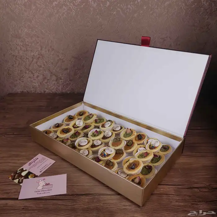 تمر محشي و شوكولاتة وكوكيز وكيك 30