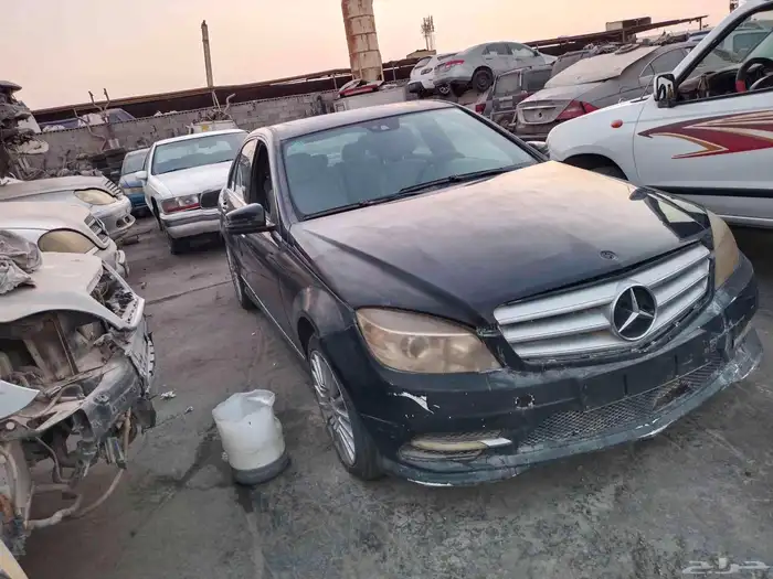 مرسيدس c250 قطع غيار تشليح موديل 2010 1