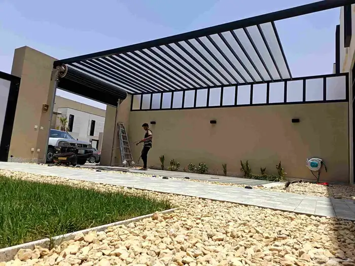 حداد شبابيك أبواب سندويتش مظلات فاخره 7