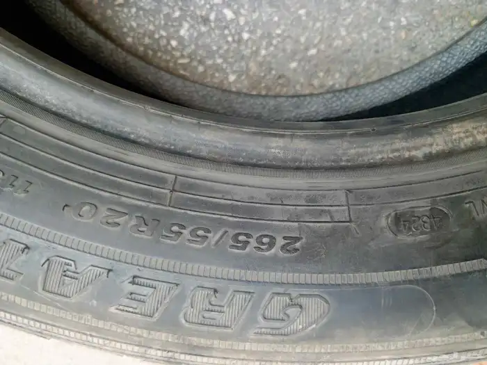 كفرات صيني تركب جيب موديل جديد مقاس 265 55 20 4
