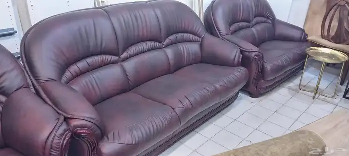 كنب جلد صيني 4