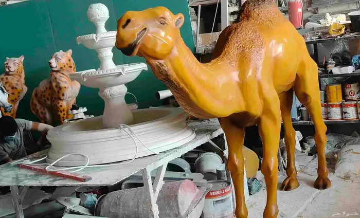 مجسمات ديكورات فايبر جلاس 4