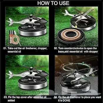 معطرات هواء بطاقة الشمسية أشكال مختلفة 1