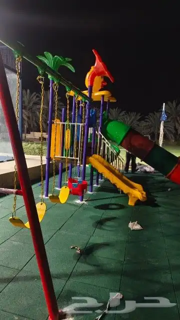 مراجيح ارضيات زحاليق نطاطات تجيهزات روضات الجديدة 31