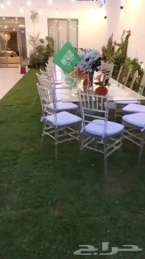 تأجير جميع انواع الكراسي وطاولات 0