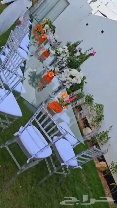 تأجير جميع انواع الكراسي وطاولات 2