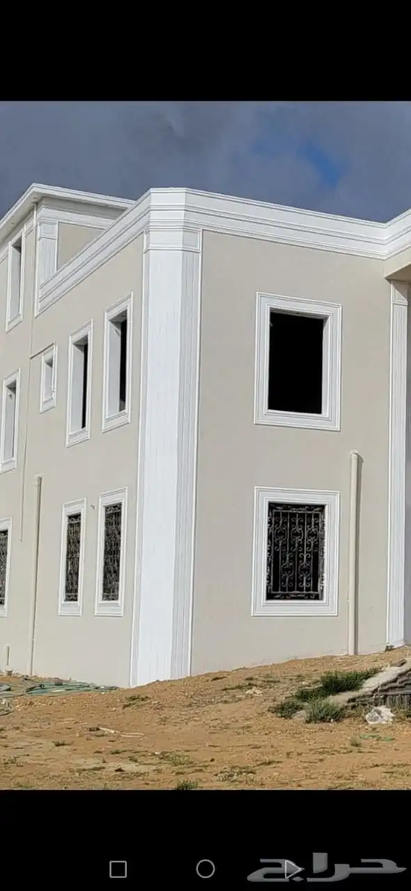 ديكورات خارجيه اسمنتيه بديل الحجر الطبيعي 1