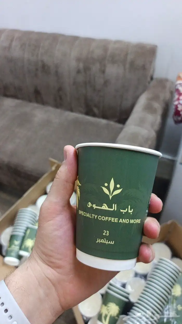 طباعة اكواب ورقية ختم ستيكر كروت بروشور بروش فولدر بروفايل 1