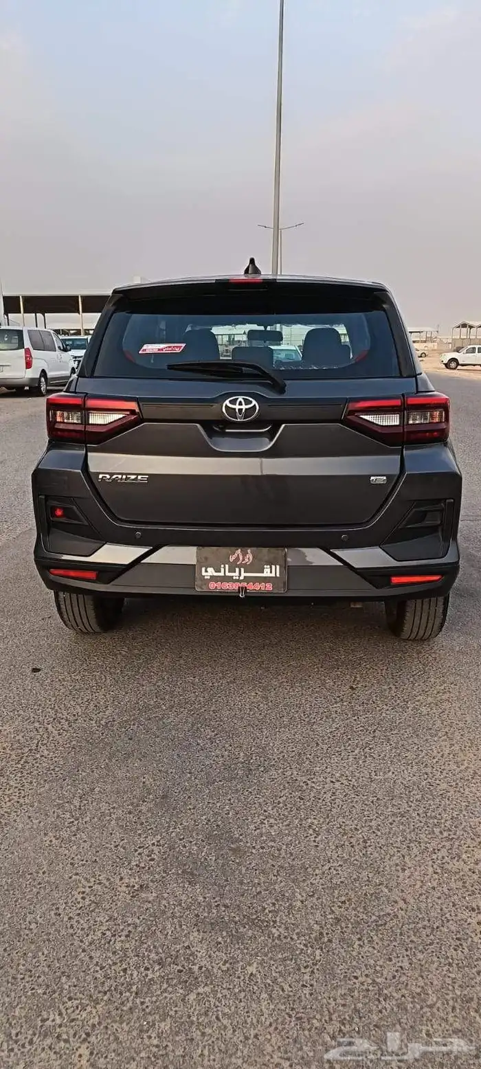 تويوتا رايز موديل 2024عداد 47الف 2