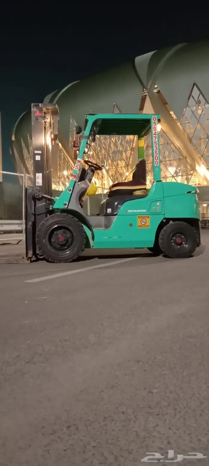 Rent forklift Jeddah رافعة شوكية فوركفت 2