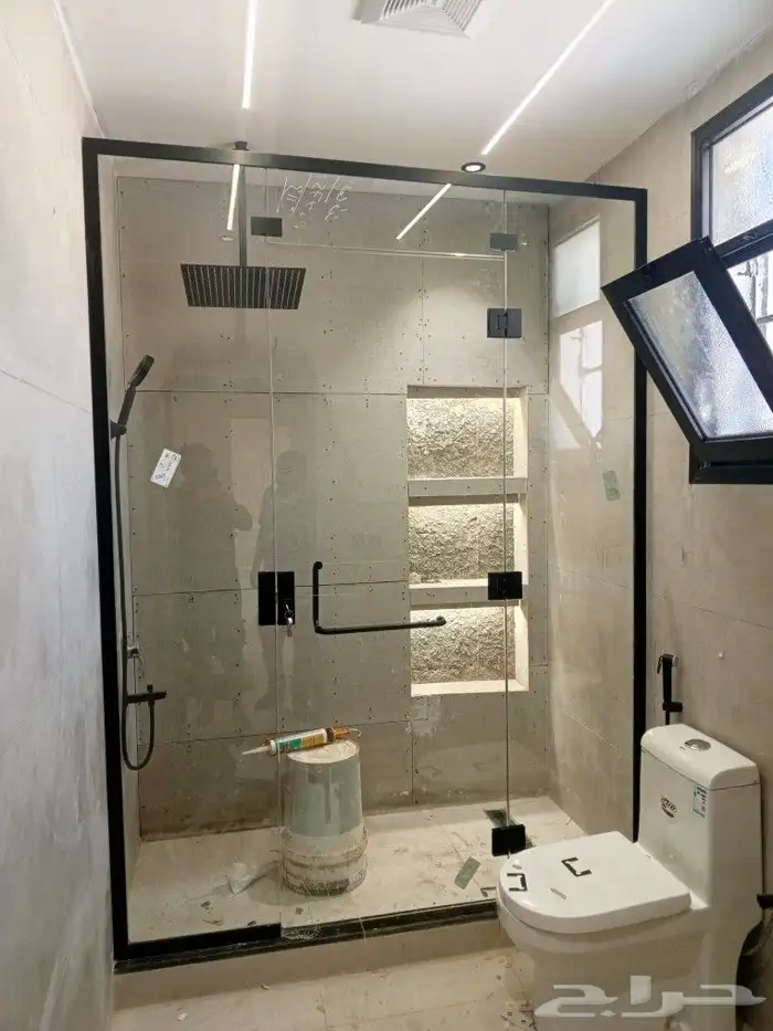 معلم تركيب قزاز والمنيوم واستركشر 3