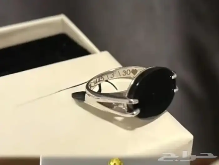 خواتم ملكي فضة نحت الأسماء والحروف والشعارات حسب الطلب 15