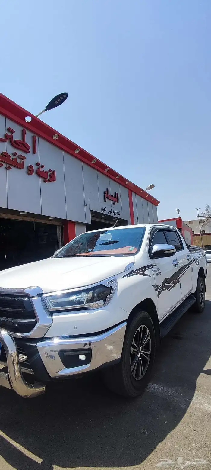 للبيع هايلكس غمارتين دبل الموديل 22 نوع الوقود ديزل السوم92 9