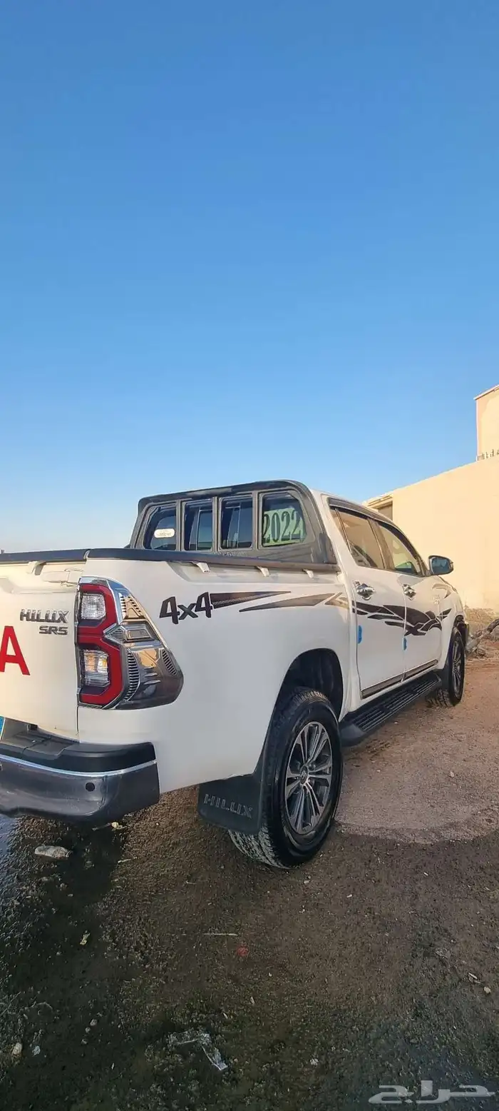 للبيع هايلكس غمارتين دبل الموديل 22 نوع الوقود ديزل السوم92 4