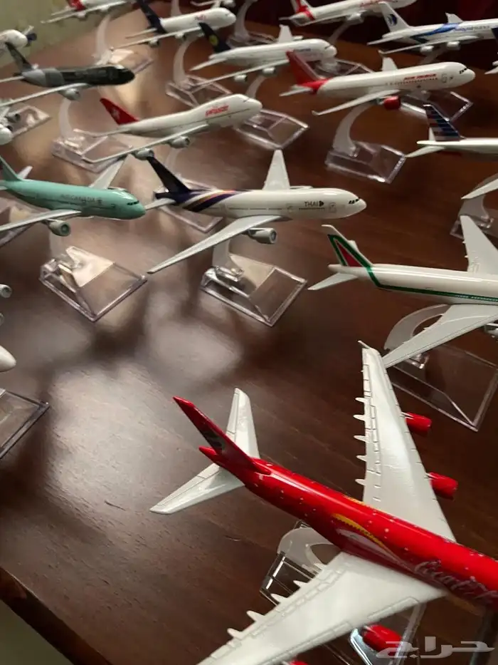 مجسم طيارات لمختلف الدول والشركات بسعر التصفية 2