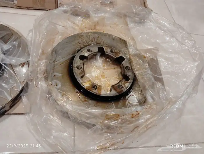 طقم هوبات دسكات بريك امامية باترولY61..98-2005 جديدة اصلية . 2