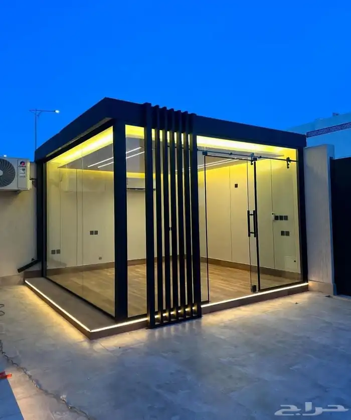 غرف زجاجيه وجلسات خارجيه 5