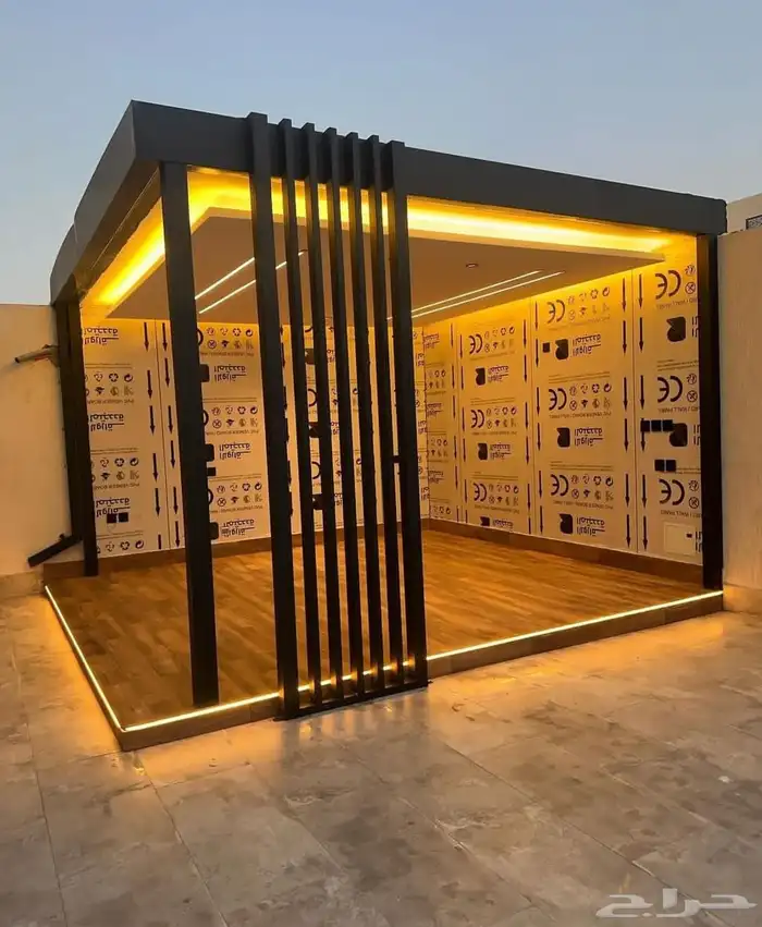 غرف زجاجيه وجلسات خارجيه 6