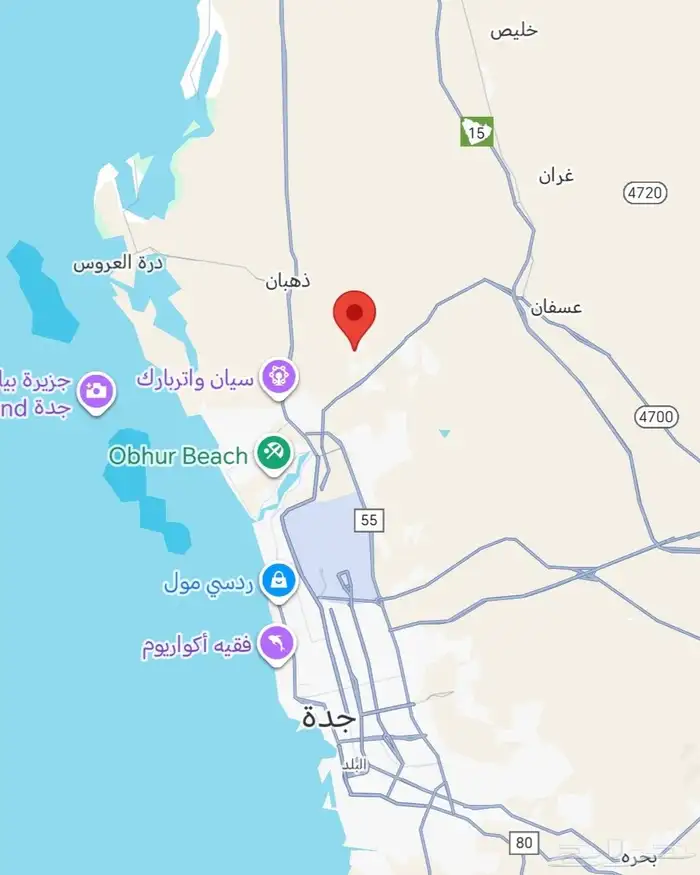 أرض سكنيه للبيع في جده حي الرياض. 1