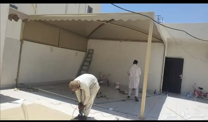 حداد مظلات سواتر برجولات وجميع اعمال الحداده 5