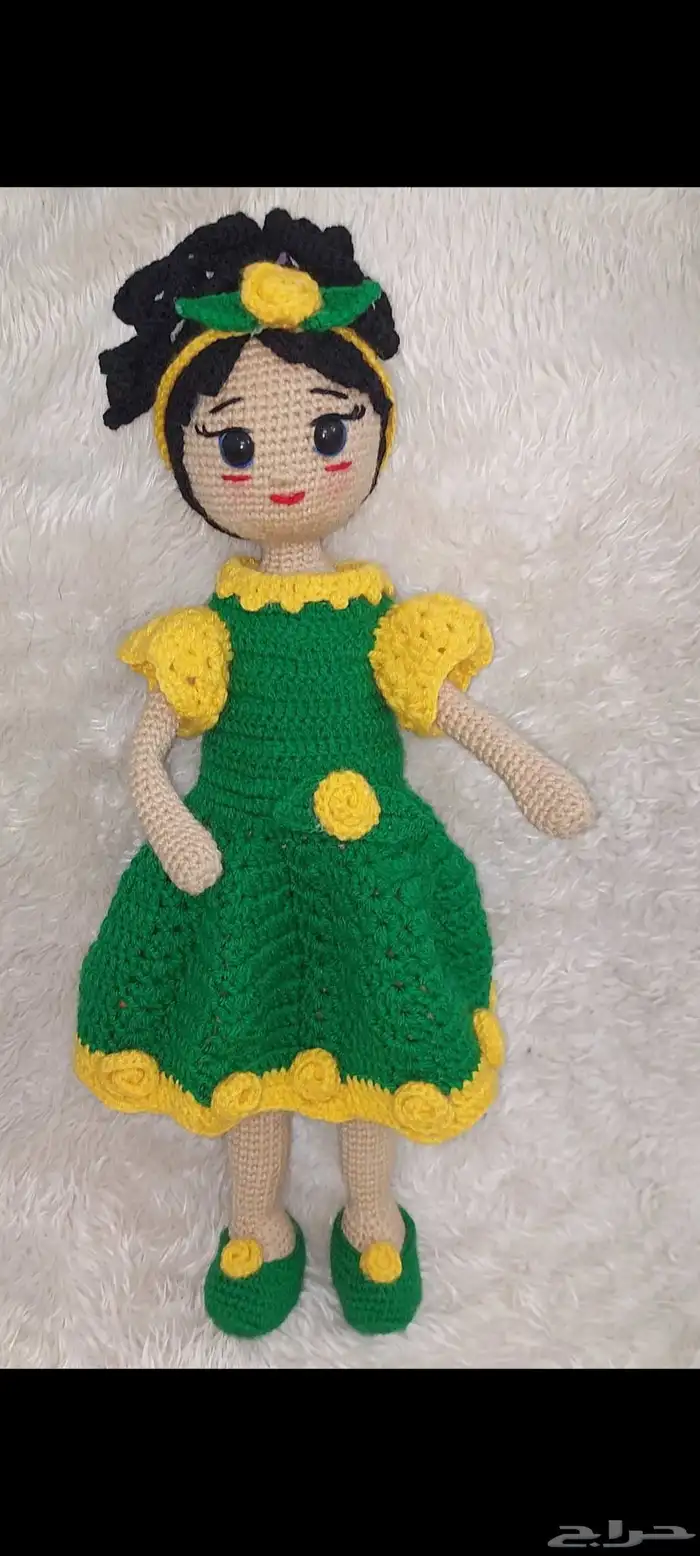 دمى كروشيه يدوية   ص نعت بح ب  اكتشفوا جمال التفاصيل في دمى 1