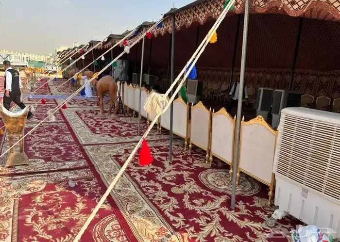 تاجير ايجار خيام خيمه في الرياض مكيفات كراسي الرياض الملقا 1