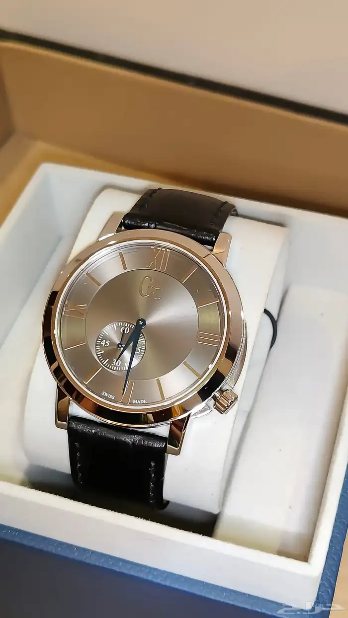 ساعة Gc سويسرية Swiss Made جديدة 0