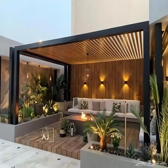 حداد الرياض مظلات وسواتر وجلسات لكسان 5