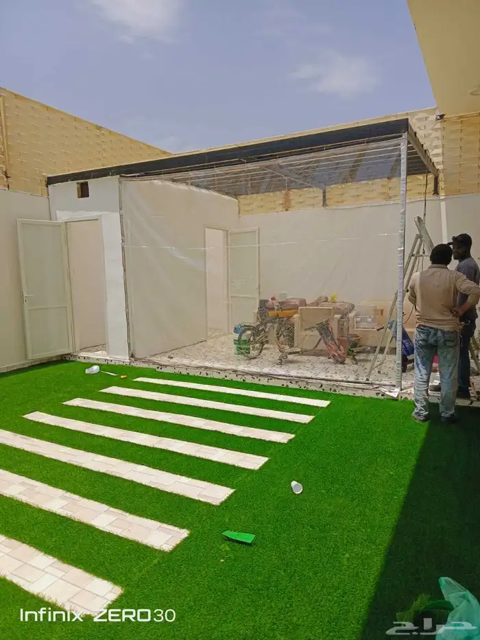 غرف زجاجيه وجلسات خارجيه 7