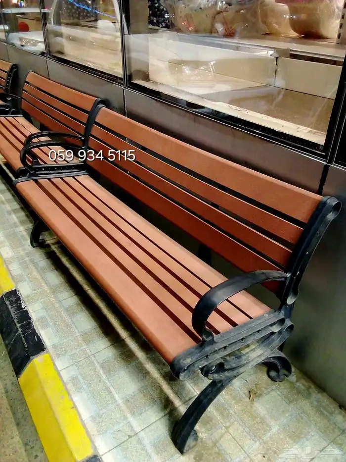 مقعد فناء في الهواء الطلق أثاث الشرفة الأمامية مقاعد مضادة 1