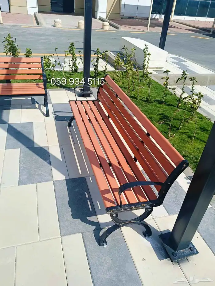 مقعد فناء في الهواء الطلق أثاث الشرفة الأمامية مقاعد مضادة 0