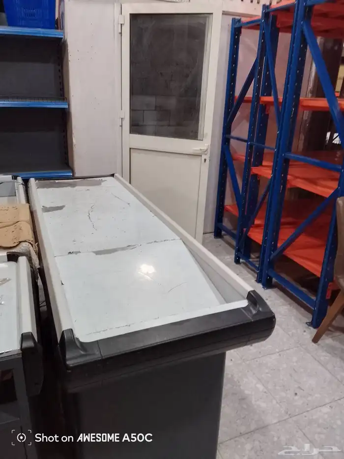 يوجد لدينا جميع انواع الرفوف سوبر ماركت كاشير حرف ال وعربات 6